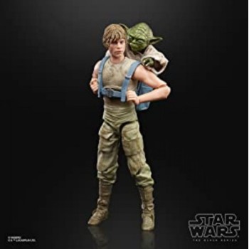 Luke Skywalker y Yoda Deluxe Black Series Star Wars