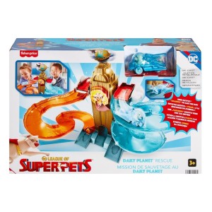 Pista de vehículos Super Pets Daily Planet Rescue