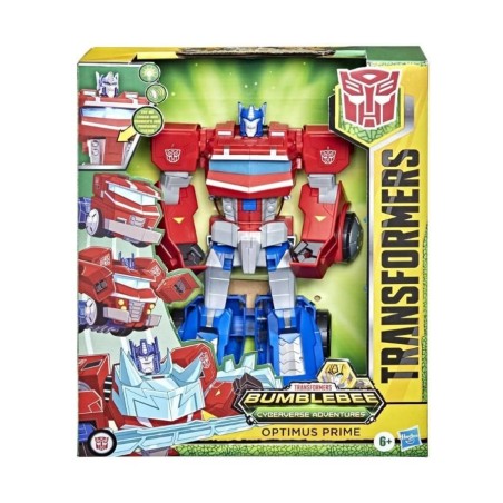 Transformer Optimus Prime Cyberverse Roll And Change
