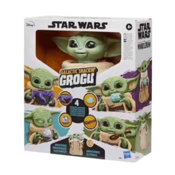 Baby Yoda Grogu Hora de Comer Animatronico Star Wars