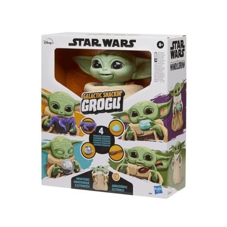 Baby Yoda Grogu Hora de Comer Animatronico Star Wars