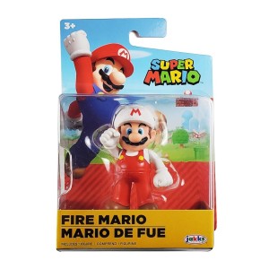Super Mario Figura de 2,5"  Mario de Fuego