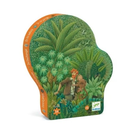Rompecabeza Djeco En La Jungla
