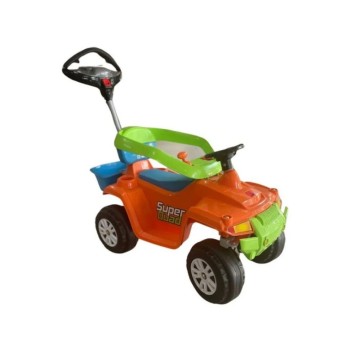 Moto A Pedal Super Quad Naranja