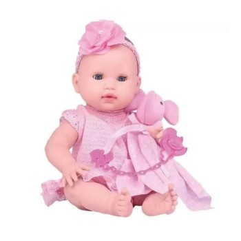 Muñeca Love Born Hora de Dormir con Peluche Mantita