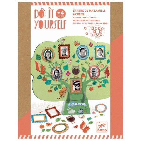 Juego Djeco Árbol genealógico