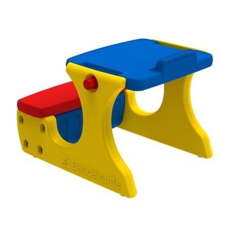 Mesa Infantil Recreativa de 2 lugares con Baúl