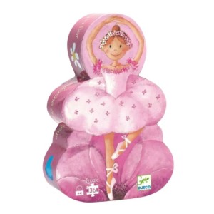 Rompecabeza Bailarina Y Flores