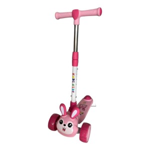 Scooter para niña conejo rosado +2 años