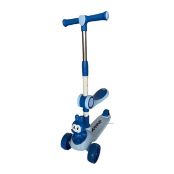 Scooter Labubu celeste +2 años