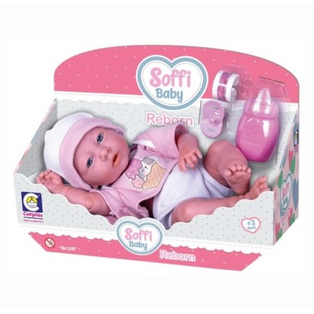 Muñeca Soffi Baby Reborn con Accesorios