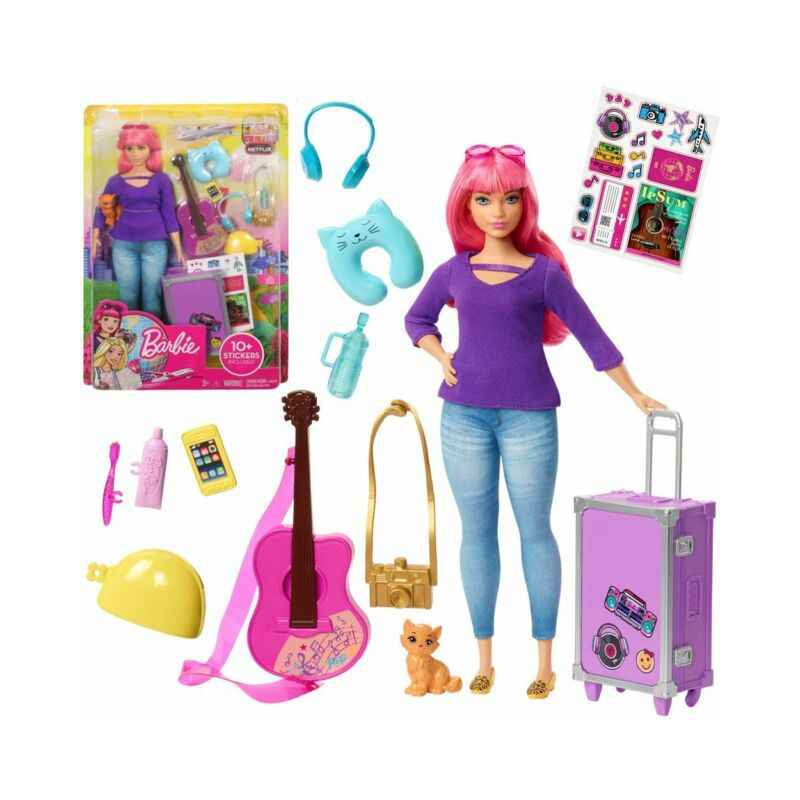 1. Barbie Mattel viajera por el mundo 32.4 cm