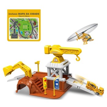 Estacion de construccion con 26 piezas