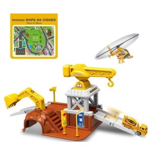 Estacion de construccion con 26 piezas