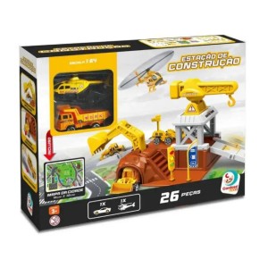 Estacion de construccion con 26 piezas