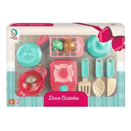 Kit de mini cocinita con accesorios