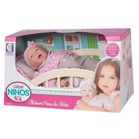 Bebe ninos reborn con boca abierta