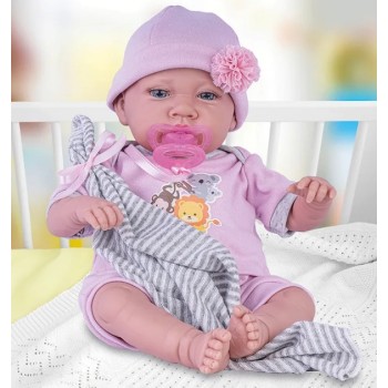 Muñeca bebe con amor nina con mantita