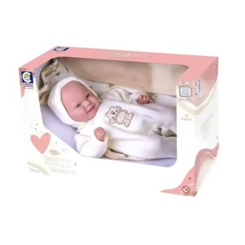 Muñeca Bebe con amor cotiplas Reborn