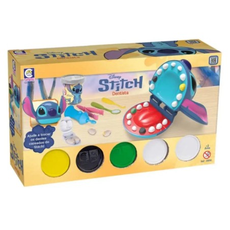 Stitch dentista con plastilina