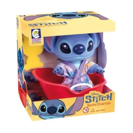 Muñeco Stitch baño divertido