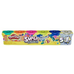 Pack Masas Y Plastilinas Play Doh Super Silver & Gold Surtido X 6 Und