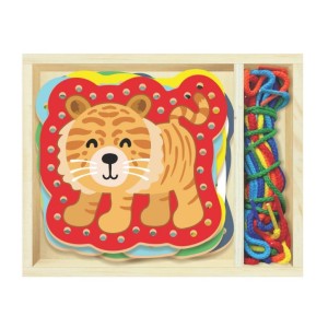 Juego Didáctico Arti Creativo Lacing Animals