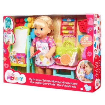 Muñeca Little Mommy Primer Día Clases