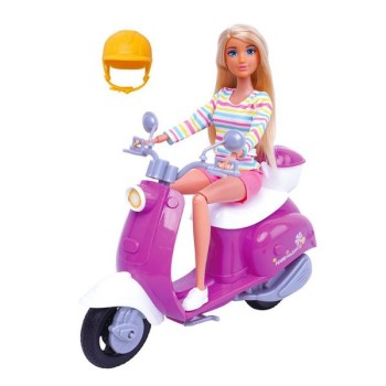 Muñeca Angie Fashion Con Scooter