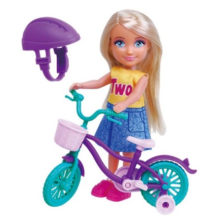 Muñeca Emma Mi Primera Bicicleta