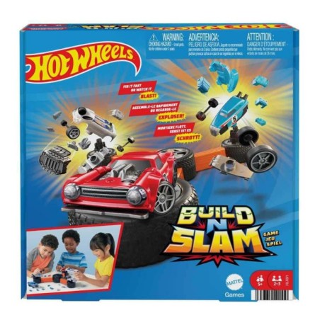 Juego De Mesa Hot Wheels Construye Y Destruye