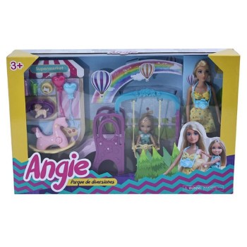 Muñeca Fashion Angie En El Parque