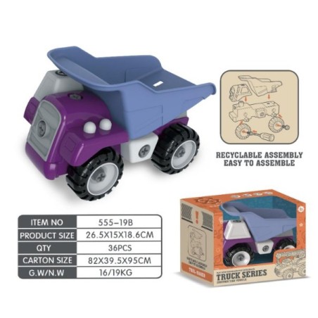 Vehículo Sinostar Truck Series Ensamblaje Volquete