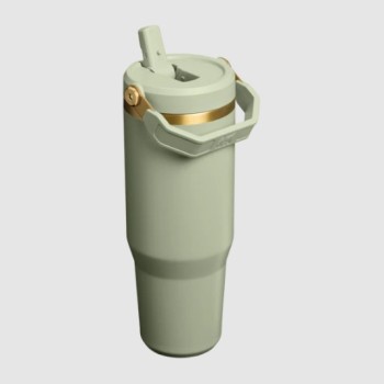 Botella Stanley 0.89Lt - 30oz Classic Flip Straw 2.0 Tumb Juniper