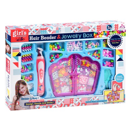 Set de peinados creativos Hair Beader y Jewerly Box