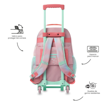 Mochila TOTTO RUE BOMPER RAINBOW STAR 1KF T.L