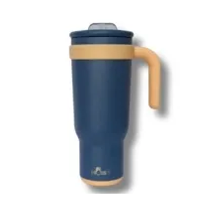 Tumbler Blend by Traveler 1.200 ml Moist Azul Profundo + Hueso