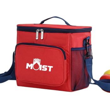 Lonchera Térmica Moist Impermeable con Correa de Hombro Ajustable Color Rojo
