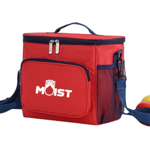 Lonchera Térmica Moist Impermeable con Correa de Hombro Ajustable Color Rojo