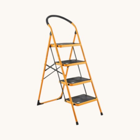 Escalera de acero 4 peldaños Tolsen Cap 150Kg