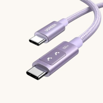 Cargador USB-C Nexode robort purpura 30w