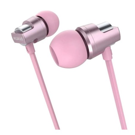 Audífonos In Ear Huavi E-07 Rosado