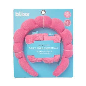 Vincha y Muñequera para Skicare - Bliss Color Rosado
