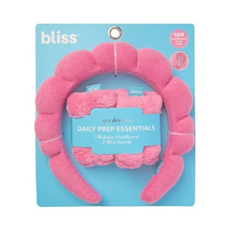 Vincha y Muñequera para Skicare - Bliss Color Rosado