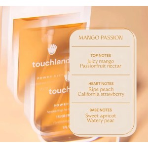 Sanitizador de Manos Hidratante Touchland Fragancia Mango