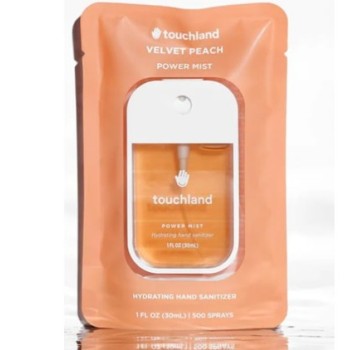 Sanitizador de Manos Hidratate Touchland Fragancia Durazno