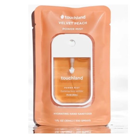 Sanitizador de Manos Hidratate Touchland Fragancia Durazno