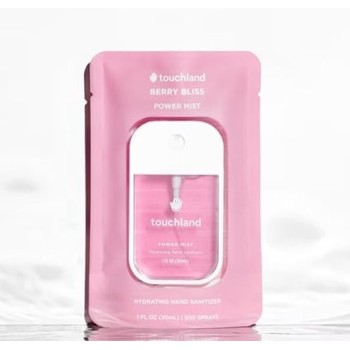 Sanitizador de Manos Hidratate Touchland Fragancia Frutos Rojos