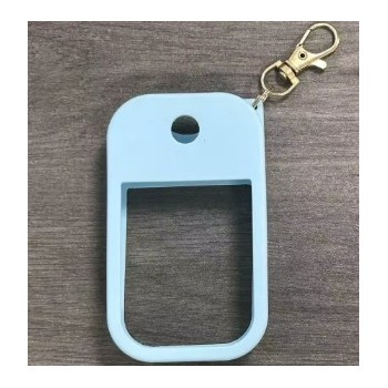 Funda para Sanitizador Touchland Color Celeste pastel