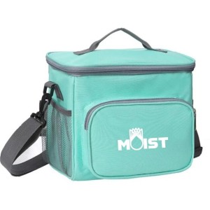 Lonchera Térmica Moist Impermeable con Correa de Hombro Ajustable Color Turquesa